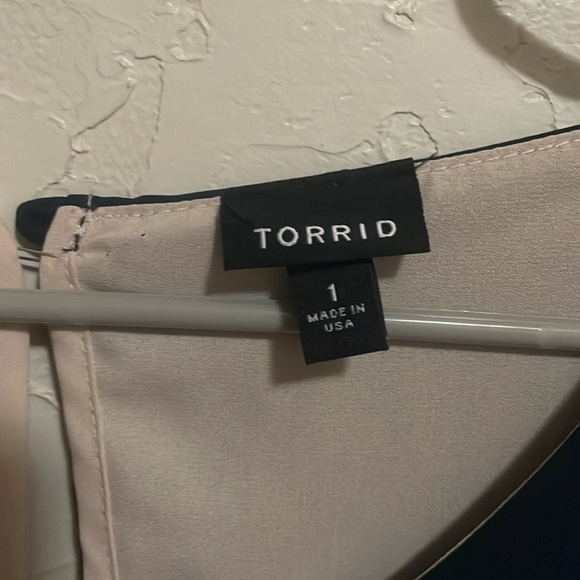 Torrid Blue Top - Picture 2 of 6